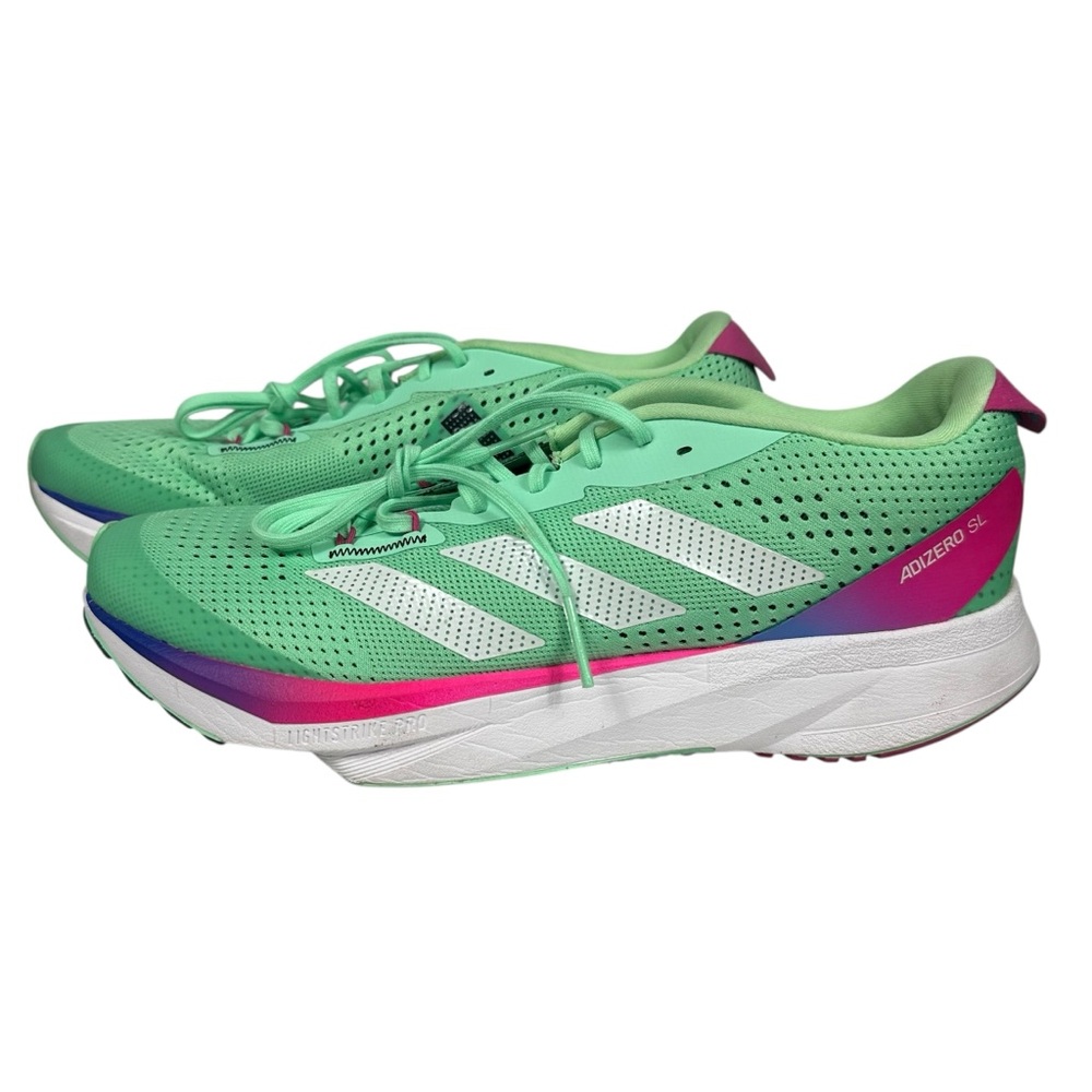 Adidas Adizero SL Women's Mint Green Running Shoes size 10